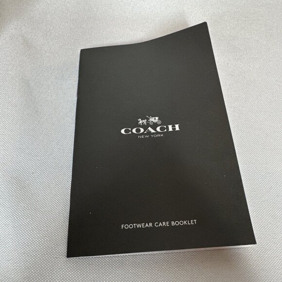 Coach Hickory Saddle Brown Leather Stiletto High Heels Ankle Boots - Picture 11 of 11